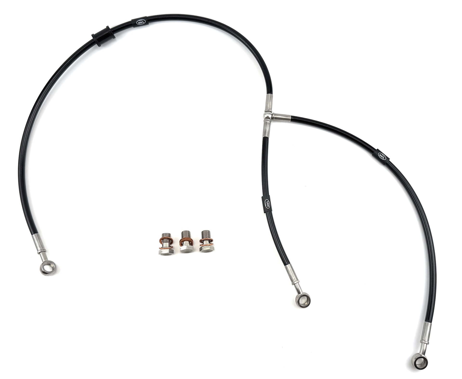 HEL remleidingen Honda CBR 1000 F 1989-1992 S voorzijde