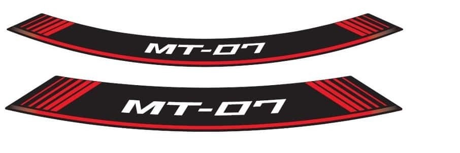 Puig velg stickers Yamaha MT07 / Tracer 700 vanaf 2014 PU9136P 1