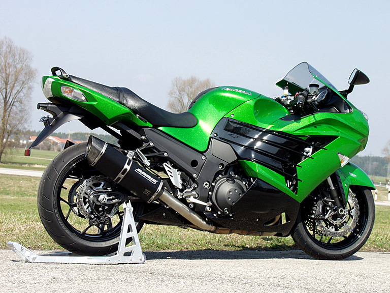 Bodis uitlaat Kawasaki ZZR1400 2012-2019 Dual Penta-Tec BOKZZR1400-010 1