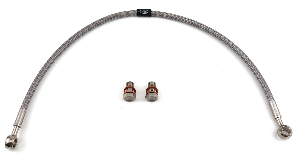 HEL remleiding Kawasaki KLR650 1987-2002 achterzijde