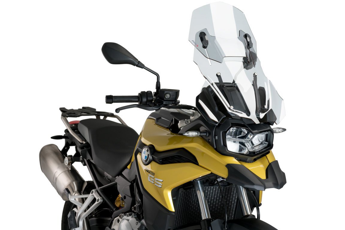 Puig Touring verstelbaar windscherm BMW F750GS / F800GS / F850 GS PU3178F 3