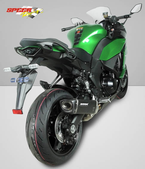 Bodis uitlaat Kawasaki Ninja 1000SX vanaf 2020 V4-M-CA RVS BOKN1000SX-001 4