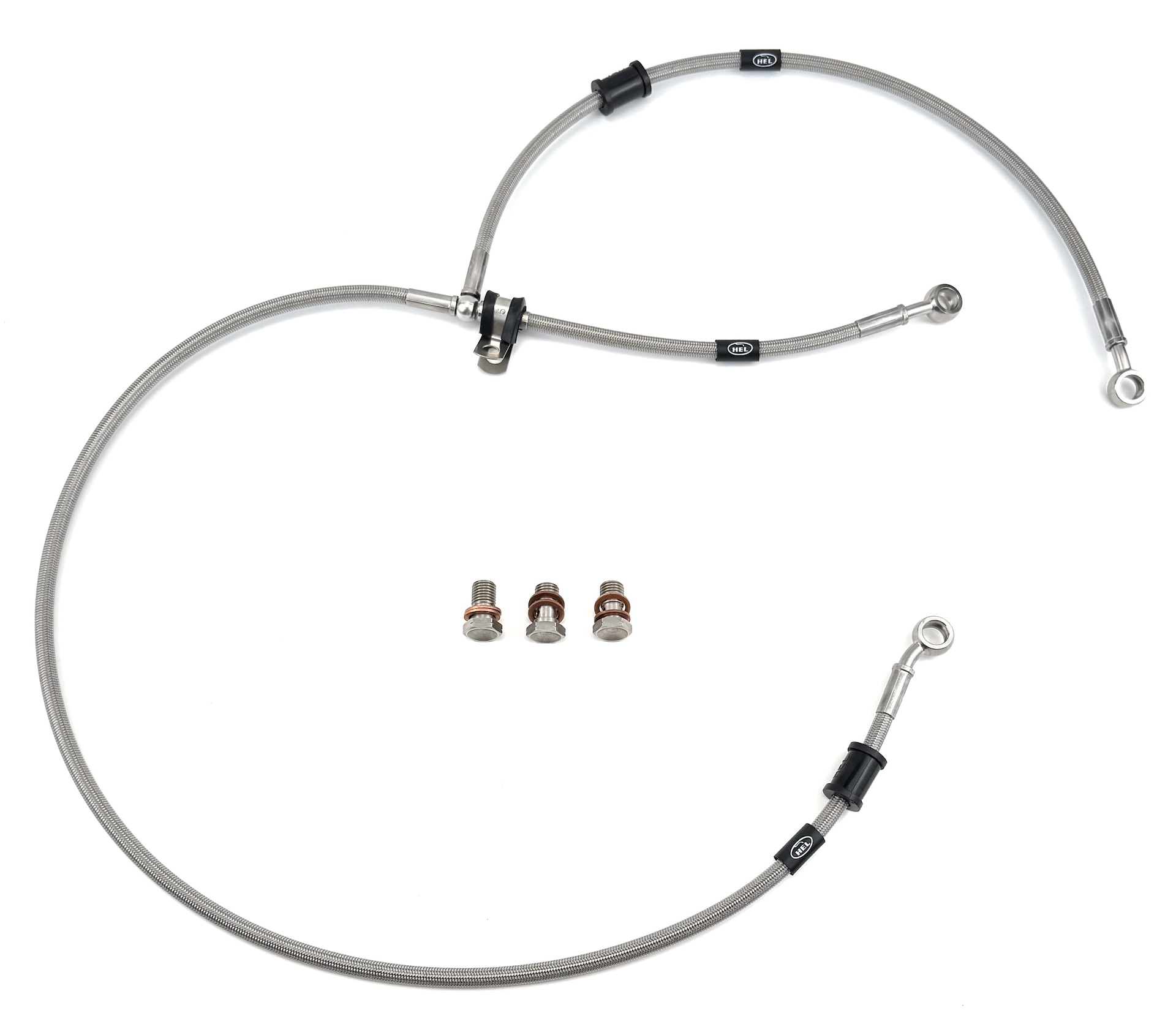 HEL remleidingen Yamaha MT-03 2006-2012 S voorzijde