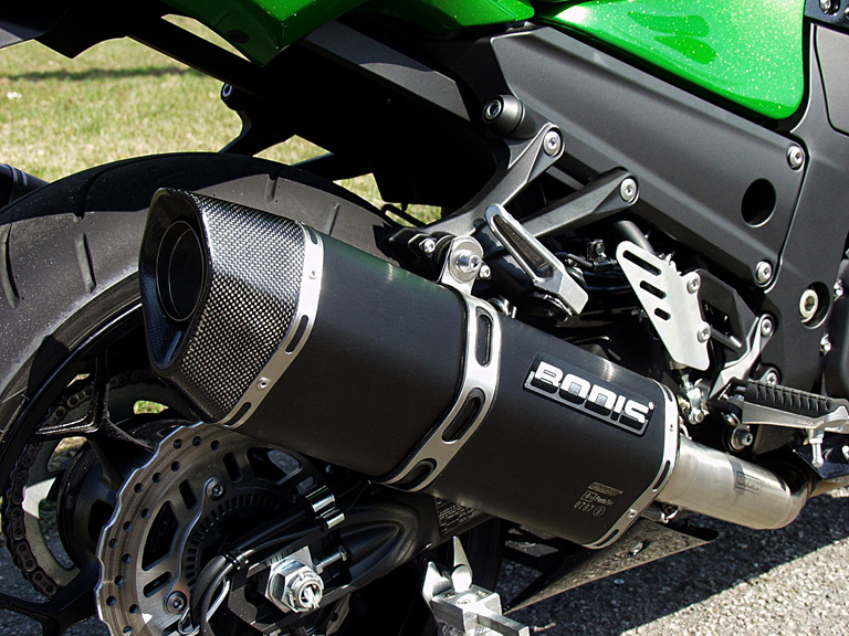 Bodis uitlaat Kawasaki ZZR1400 2012-2019 Dual Penta-Tec BOKZZR1400-010 3