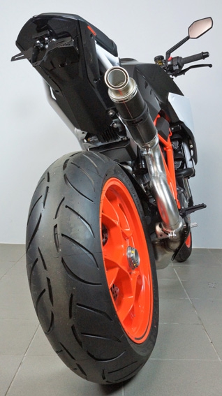 Bodis uitlaat KTM 1290 Superduke 2017-2019 hoog GP1-RSN BOKTSD1290-026 1