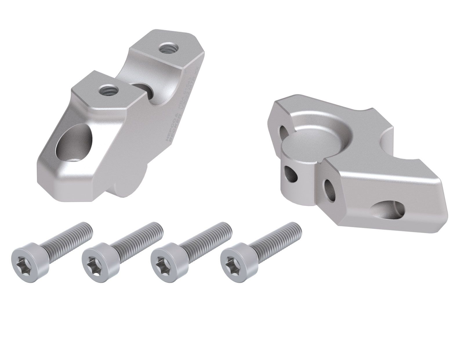 Hepco en Becker stuur offset risers BMW F800 GS (2024-) HE424565370009 2