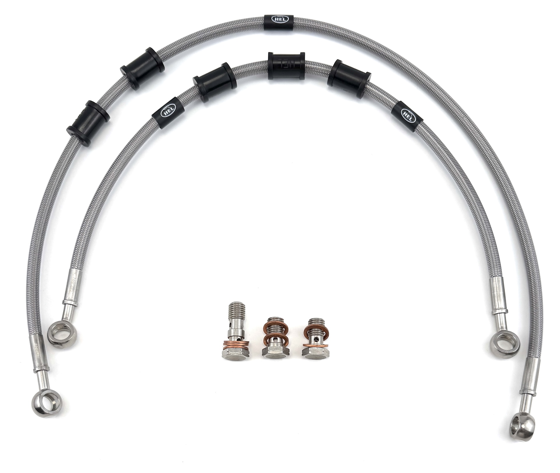 HEL remleidingen Suzuki GSX-R600 1997-1998 O voorzijde