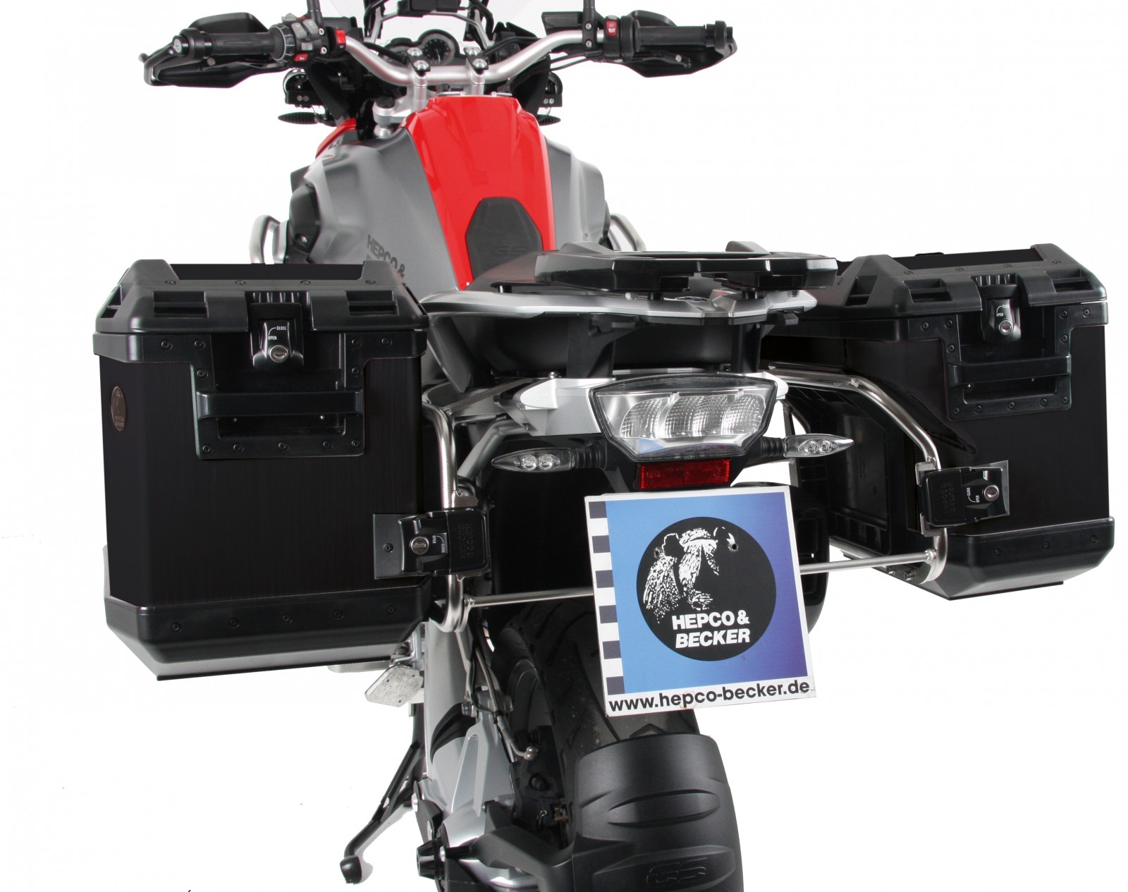 Hepco en Becker zijkoffers BMW R1200GS 2013-2018 Cutout