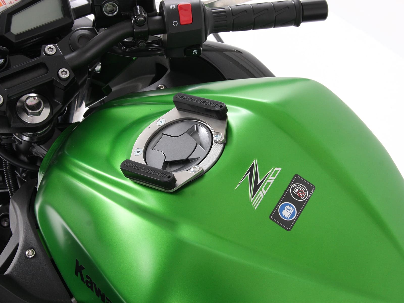 Hepco en Becker bevestiging Tanktas Kawasaki Ninja 300