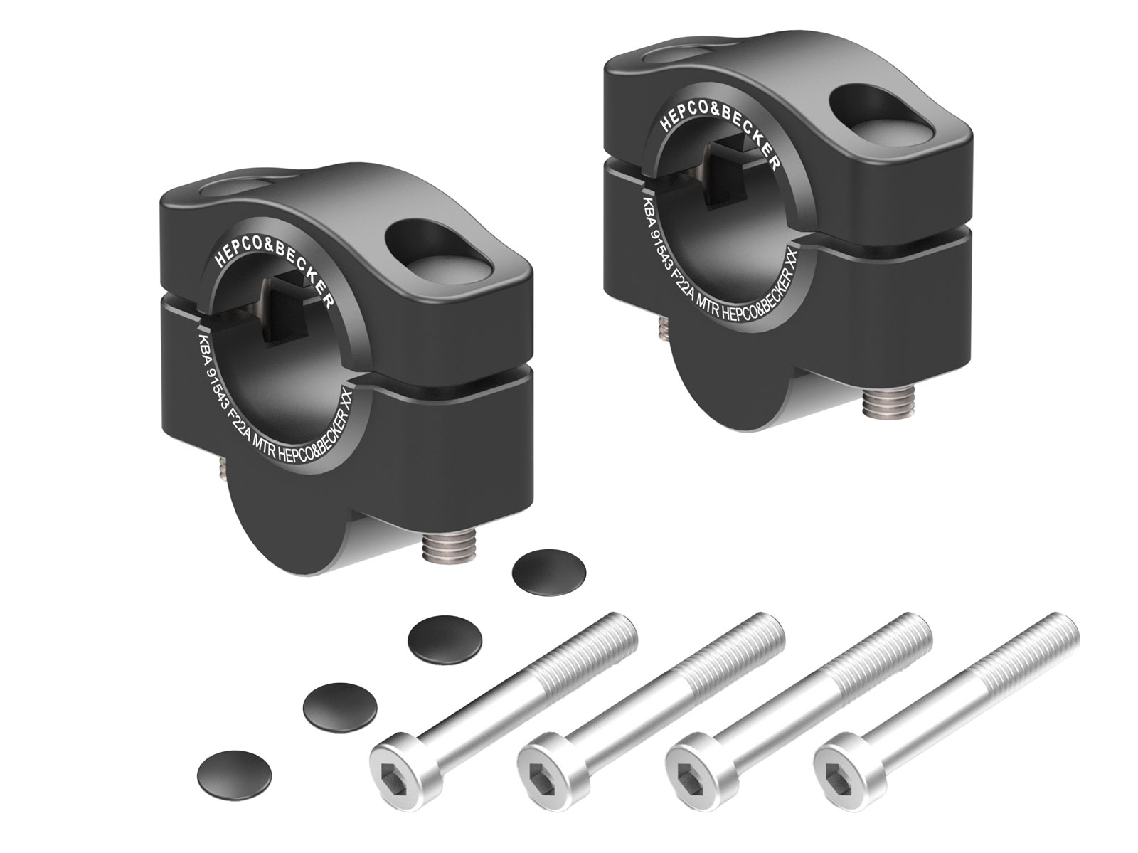 Hepco en Becker stuur rizers 20 mm Triumph Tiger 900 GT / GT Pro (2024-)