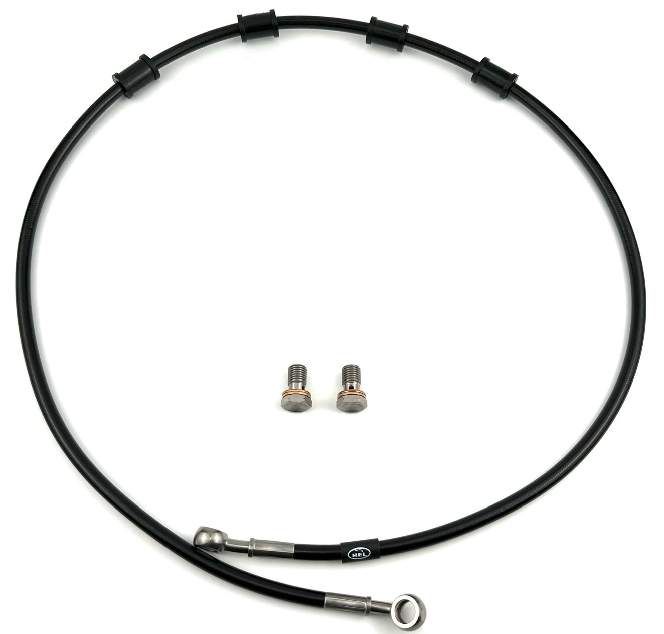 HEL remleiding Honda XL600 V Transalp 1991-1996 voorzijde