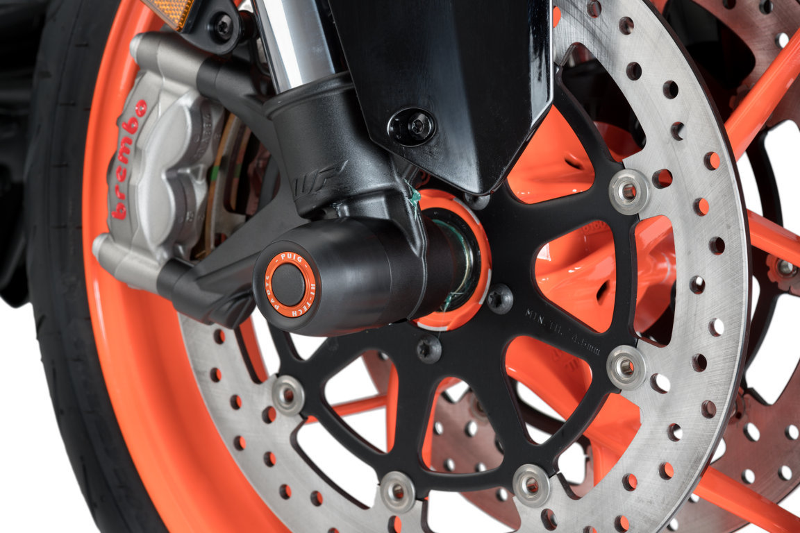 Puig PHB19 as valdoppen KTM 1290 / 1390 Super Duke voorzijde 