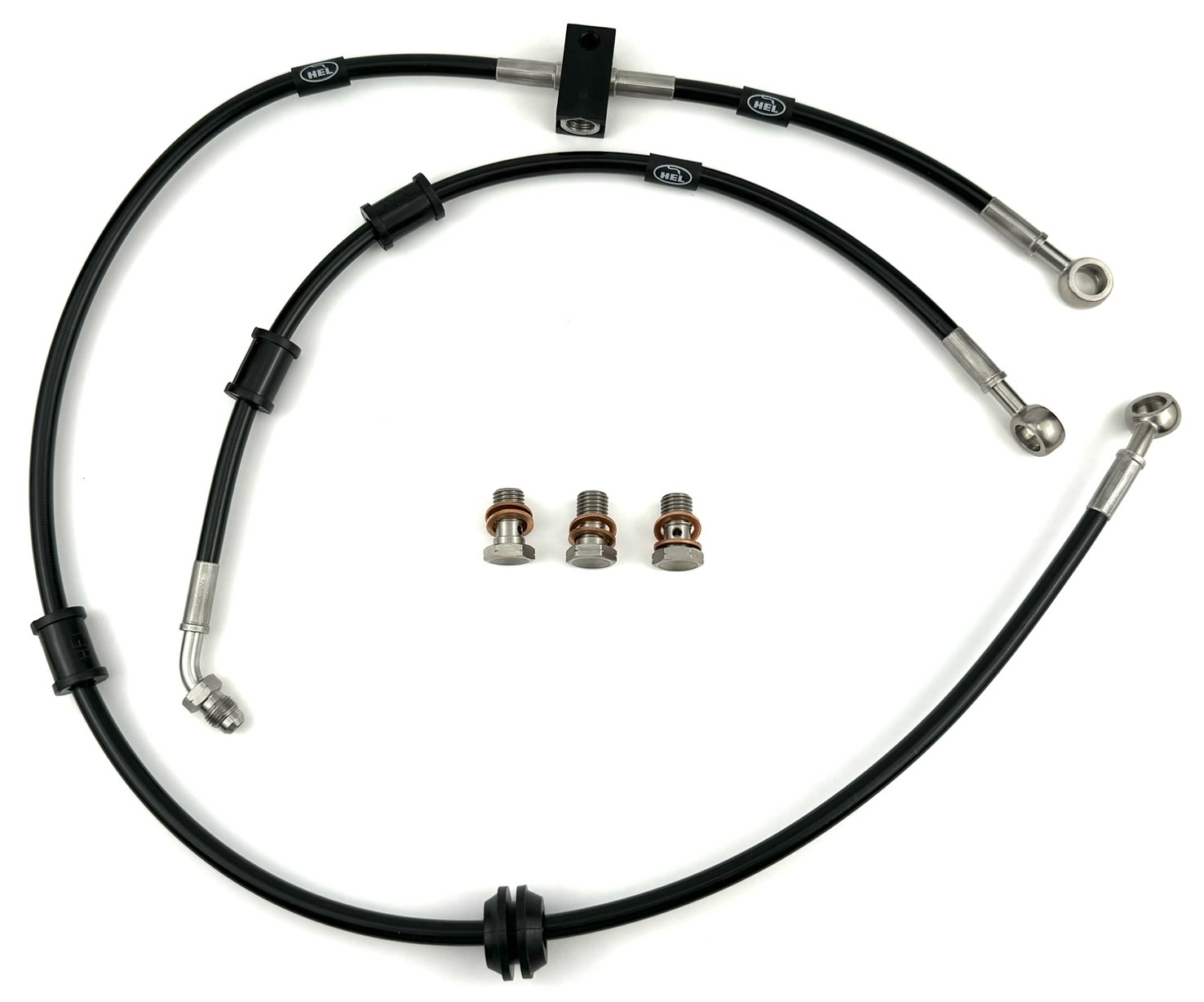 HEL remleidingen Yamaha TDM900 2002-2014 S voorzijde