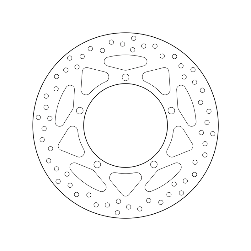 Brembo remschijf SE68B407L2 1