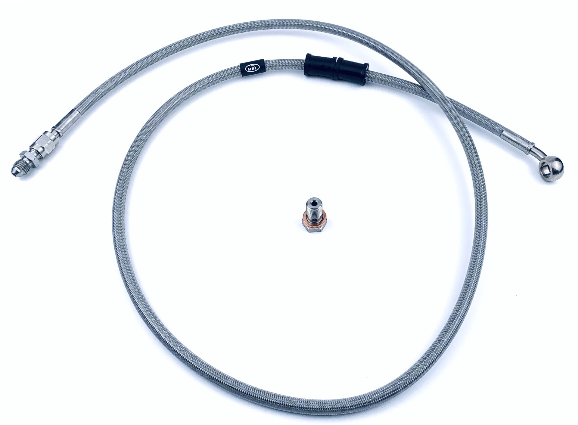 HEL remleiding Honda NX 650 Dominator 1988-2001 voorzijde