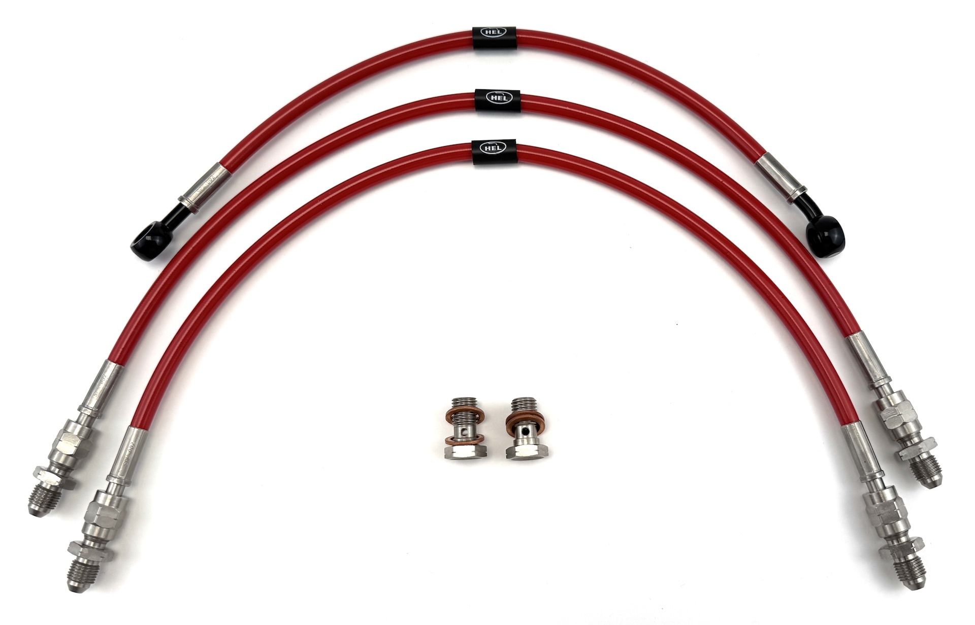 HEL remleidingen Ducati Paso 750 1986-1994 S voorzijde