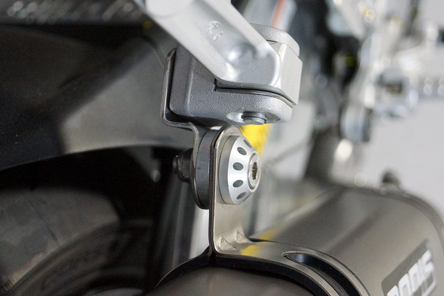 Bodis uitlaat Aprilia Tuono V4 2011 P-TEC II Zwart BOARSV4-014 5