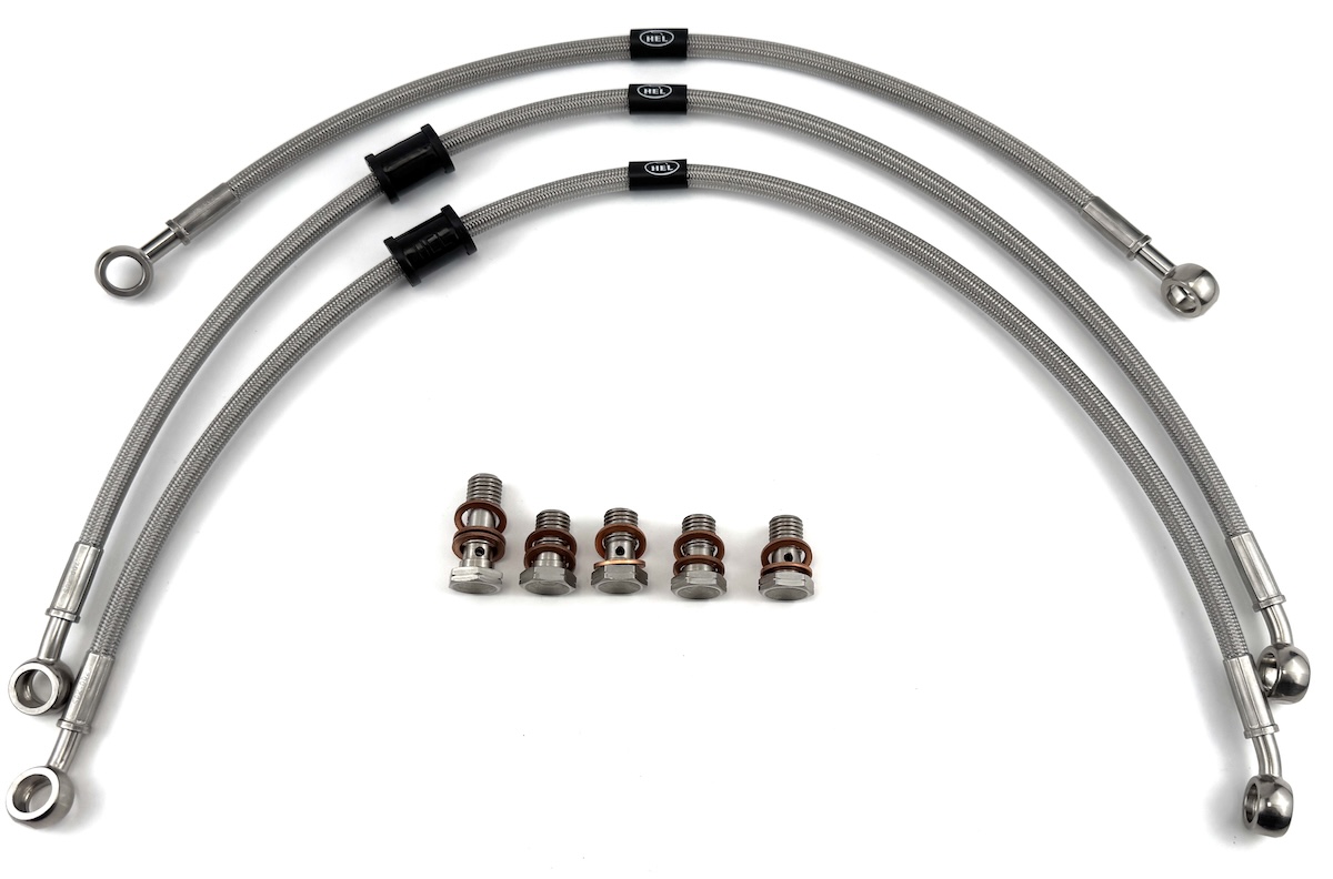 HEL remleidingen Honda CB900F FC-FD 1982-1983 S voorzijde