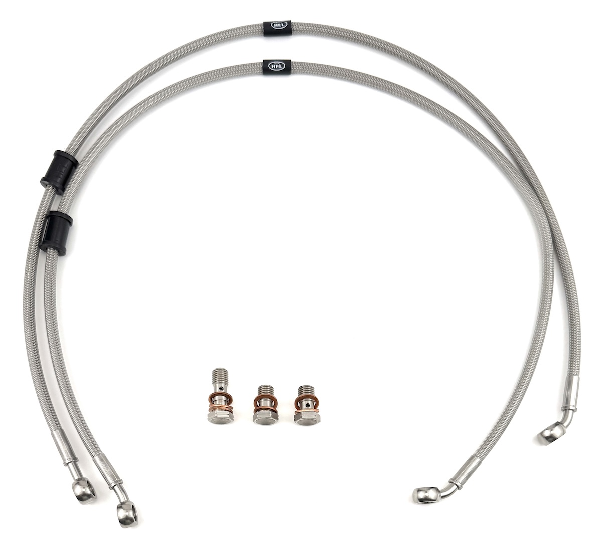 HEL remleidingen Kawasaki ZZR1100 1992-2001 F voorzijde