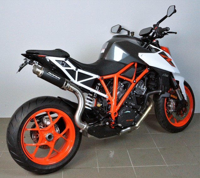Bodis uitlaat KTM 1290 Superduke 2017-2019 hoog GP1-RSN BOKTSD1290-030 1