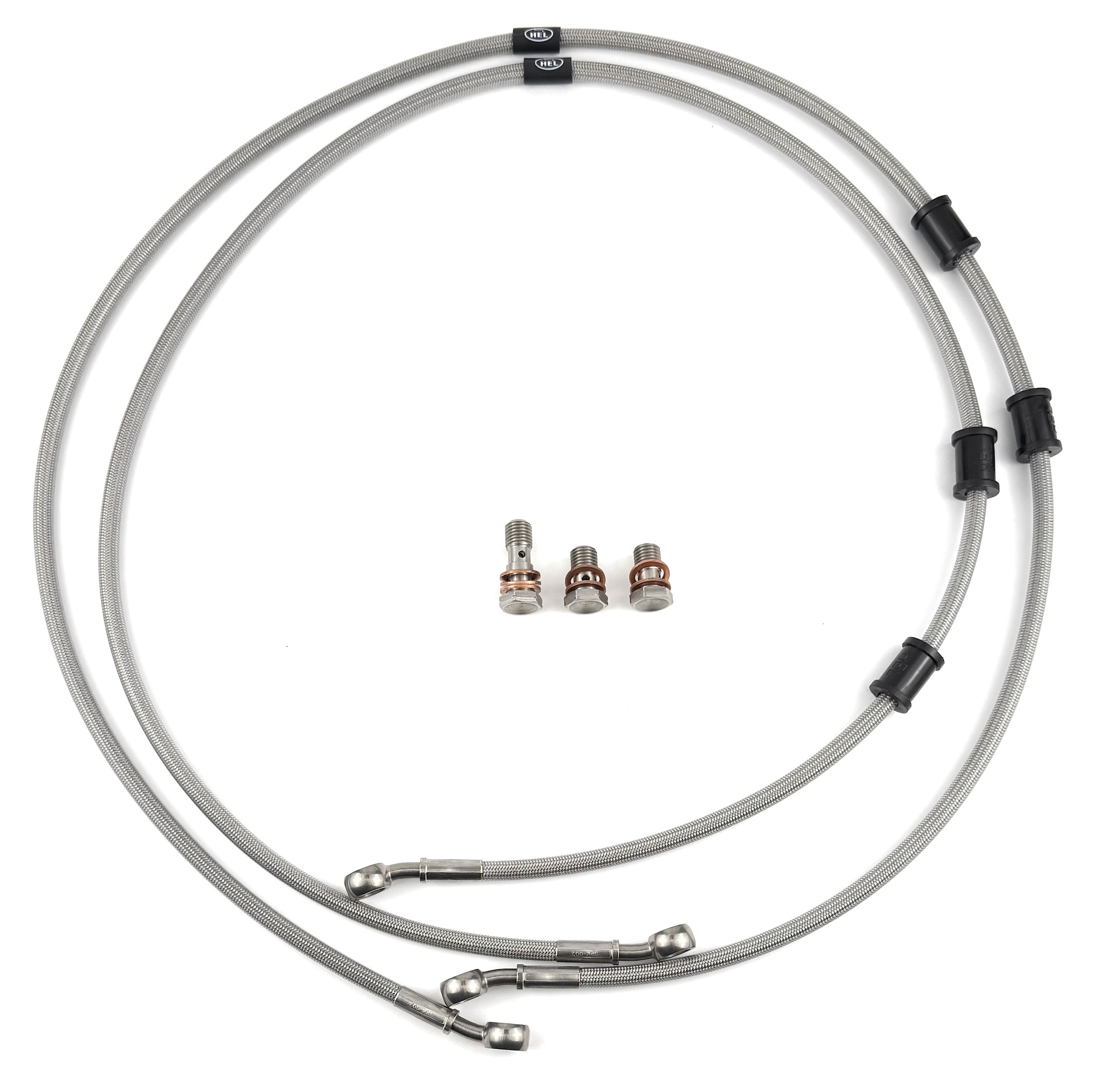 HEL remleidingen Suzuki VL1500 Intruder 2002-2004 F voorzijde