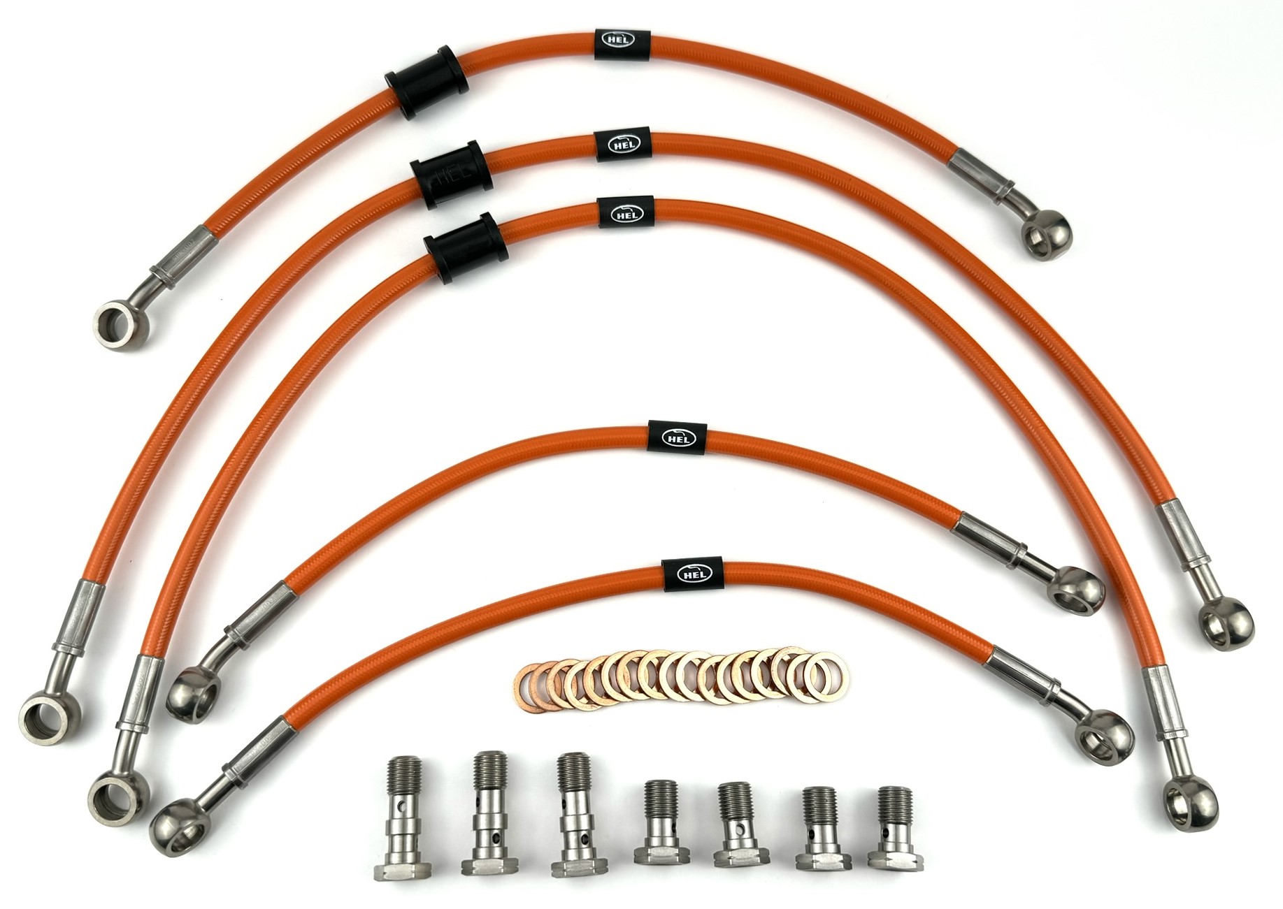 HEL remleidingen Suzuki GSX1100 Katana 1982-1985 (GS110XS) S voorzijde