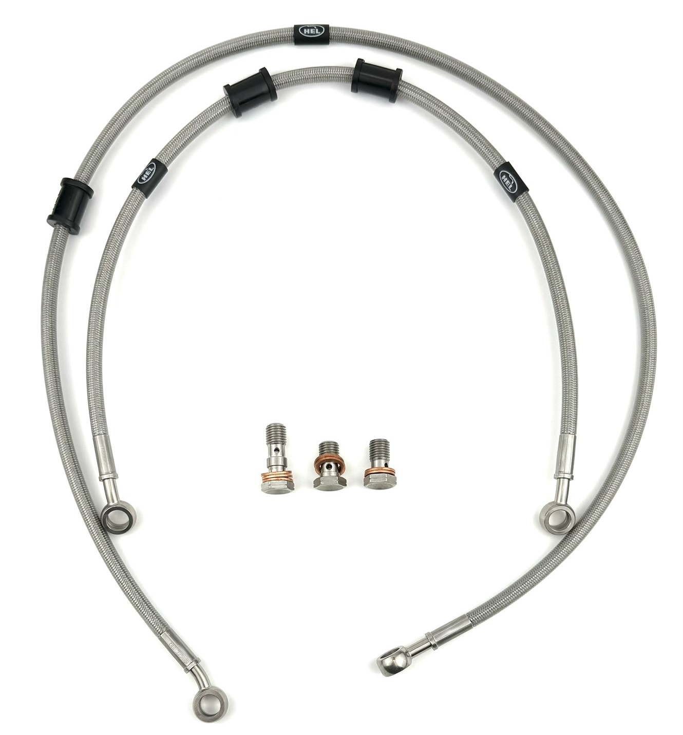 HEL remleidingen Yamaha FZ6 S Fazer / FZ6 S2 Fazer 2004-2013 O voorzijde