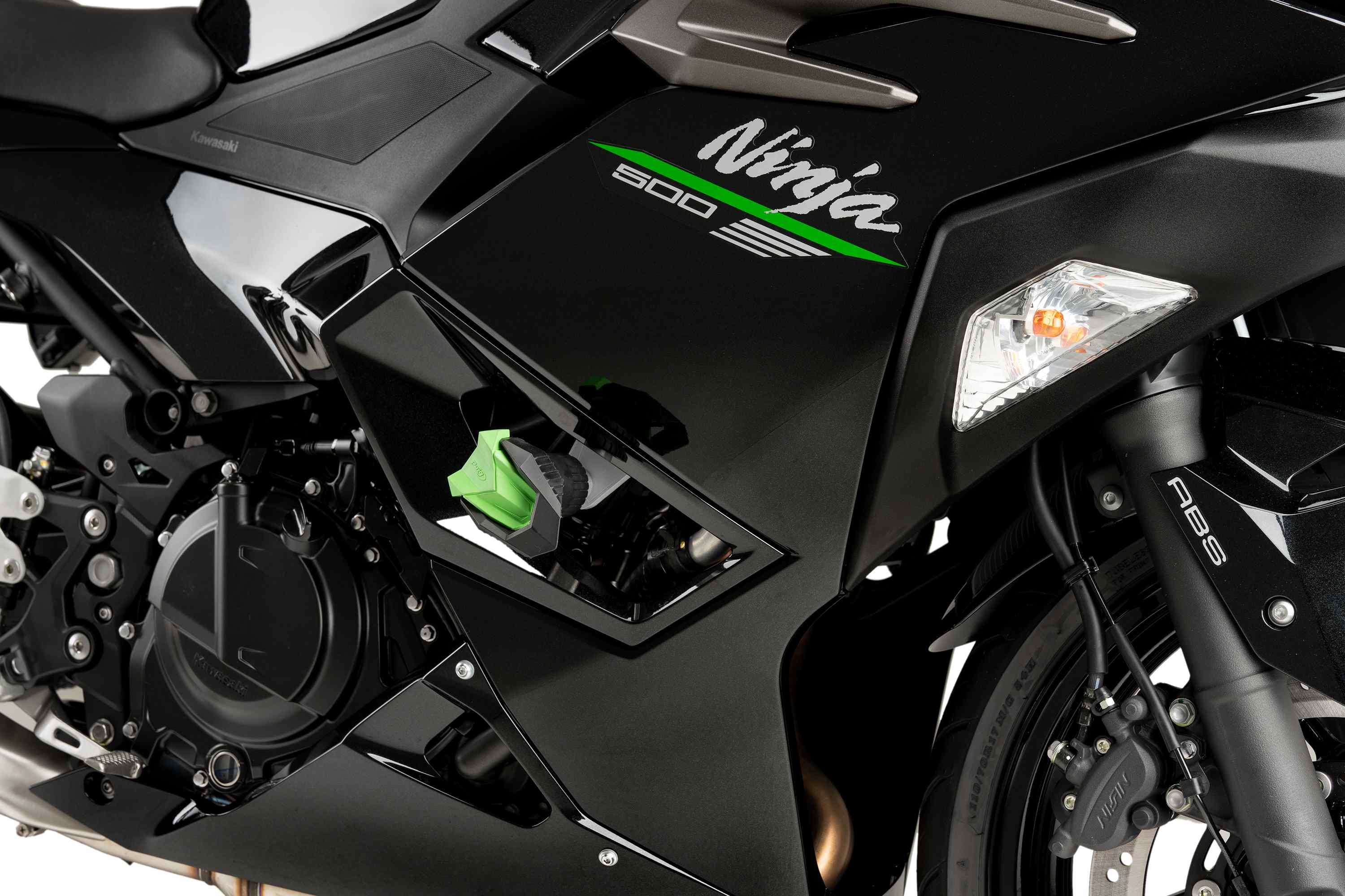 Puig R19 valdoppen Kawasaki Ninja 500 (2024-) PU22025N 1