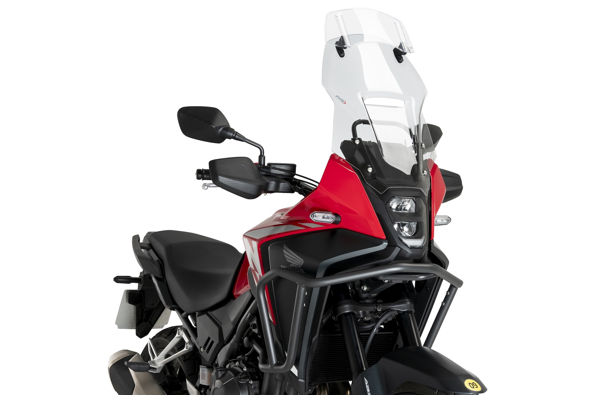 Puig Touring windscherm met opzetruit Honda NX500 (2024-)