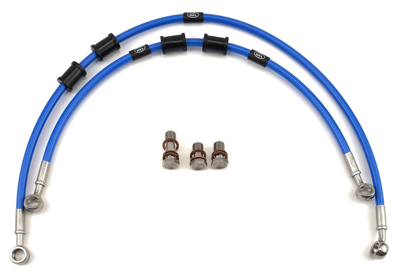 HEL remleidingen Suzuki GSX-R1000 2001-2002 O voorzijde