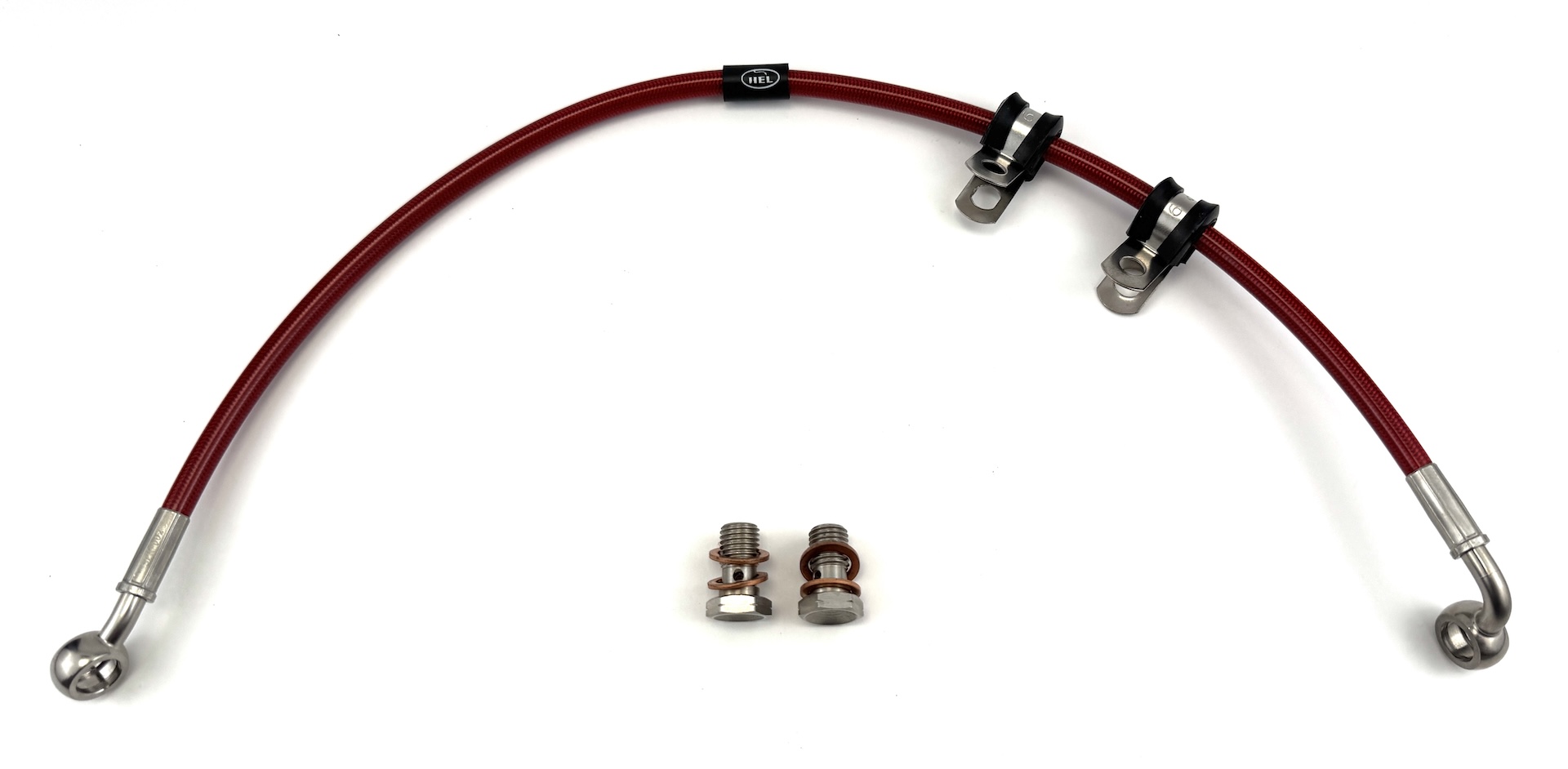 HEL remleiding Triumph Daytona 675 2009-2010 achterzijde