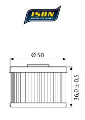Ison 112 oliefilter DC-ISON112 1
