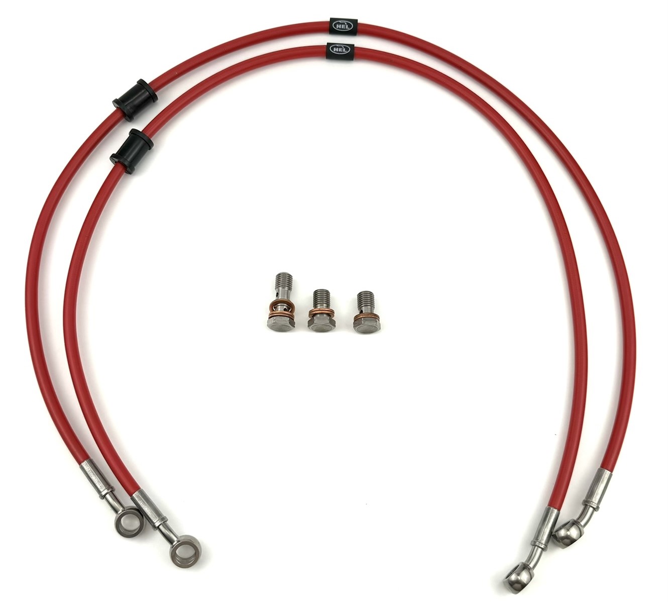 HEL remleidingen Suzuki Bandit 600N / 600S 1995-2000 F voorzijde