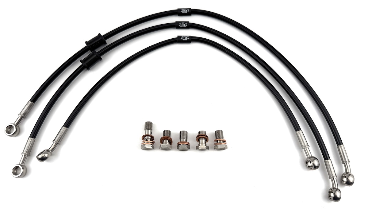 HEL remleidingen Kawasaki Z1100 1981-1983 S voorzijde