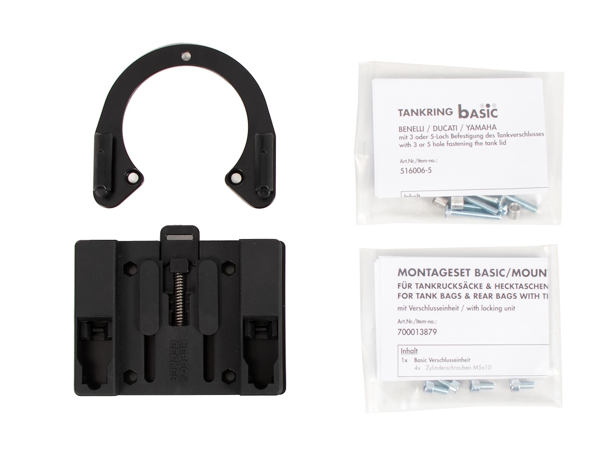 Hepco en Becker bevestiging Tanktas Yamaha MT 07 / Y-AMT (2025-) HE51645810001 1