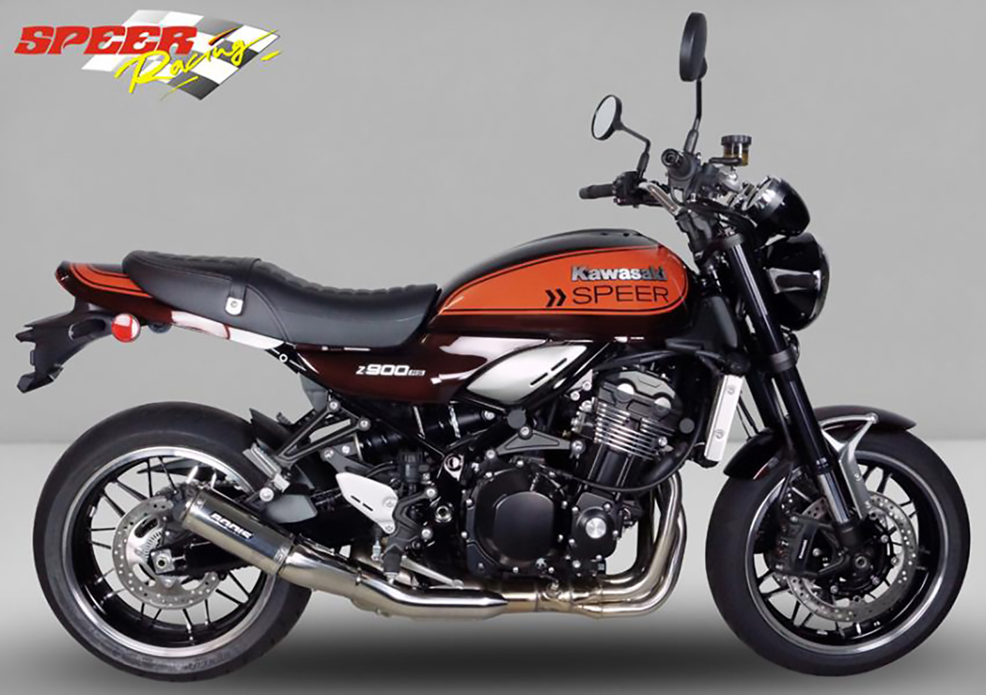 Bodis uitlaat Kawasaki Z900 RS 2018-2024 MGP-N-GEX RVS BOKZ900RS-006 7