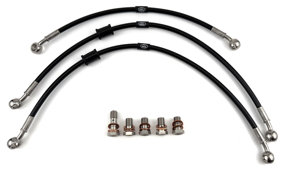 HEL remleidingen Yamaha FJ 1200 1988-1996 S voorzijde