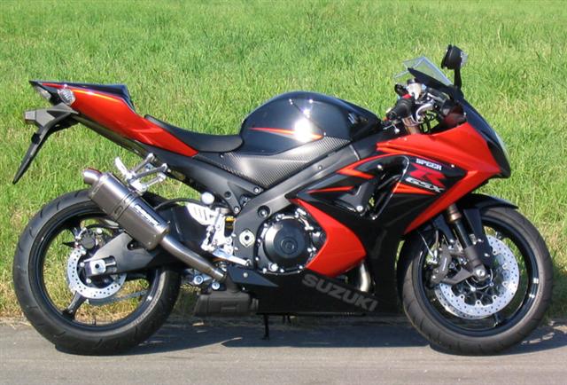Bodis uitlaat Suzuki GSX-R1000 2007-2008 Titanium BOSGSXR1000-064 1