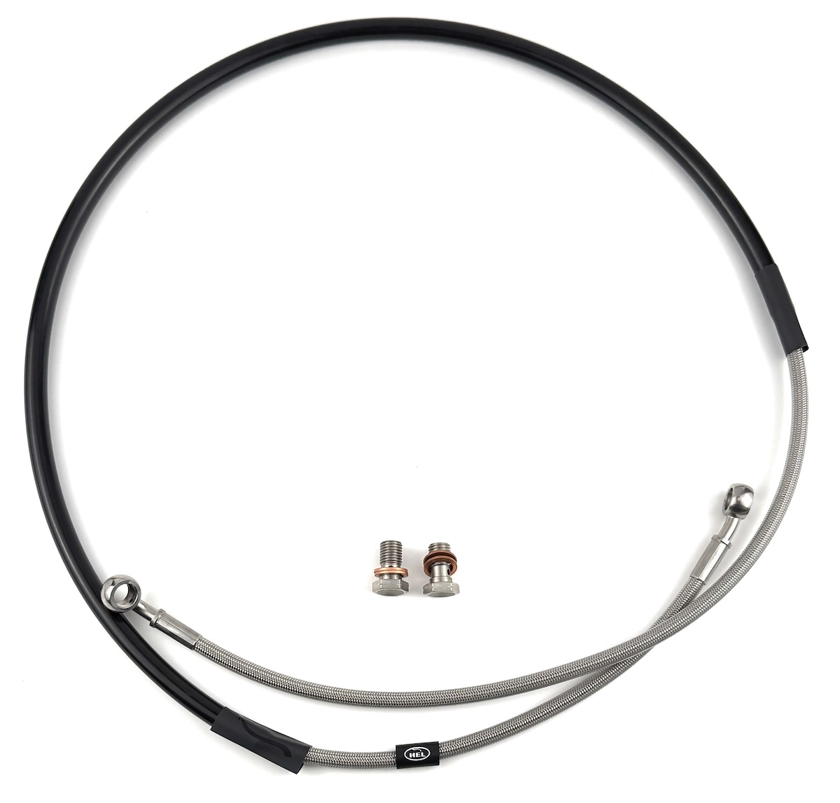 HEL remleiding Suzuki DR350 S 1991-1999 voorzijde