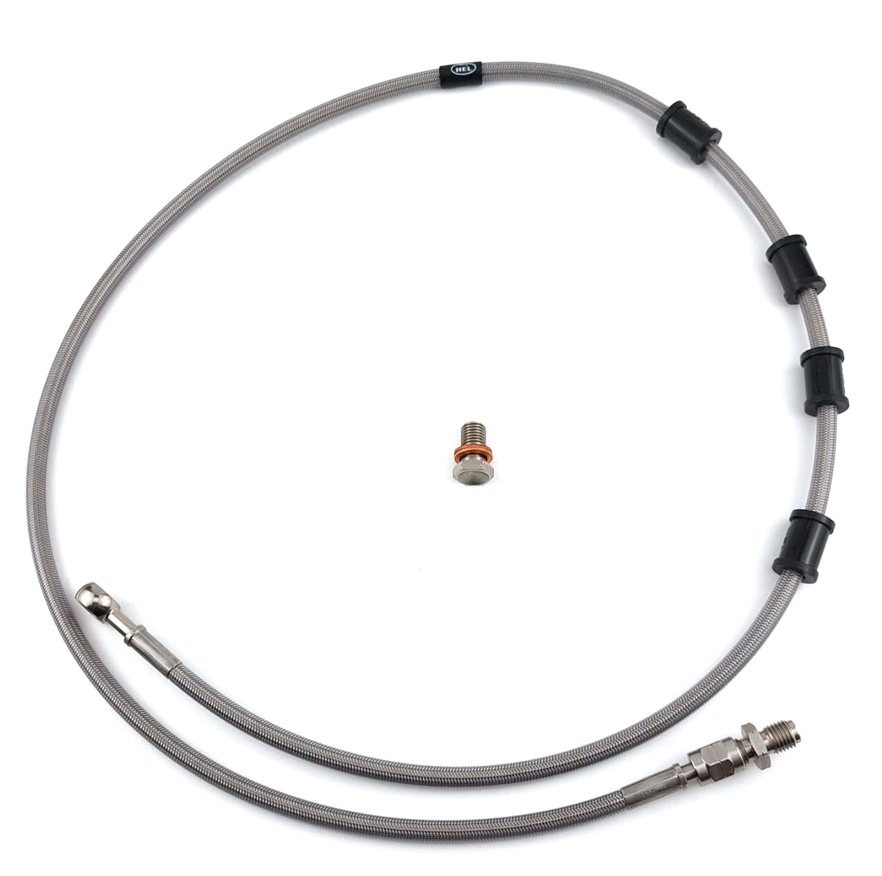 HEL remleiding Honda VFR 400 R NC30 1989-1995 achterzijde