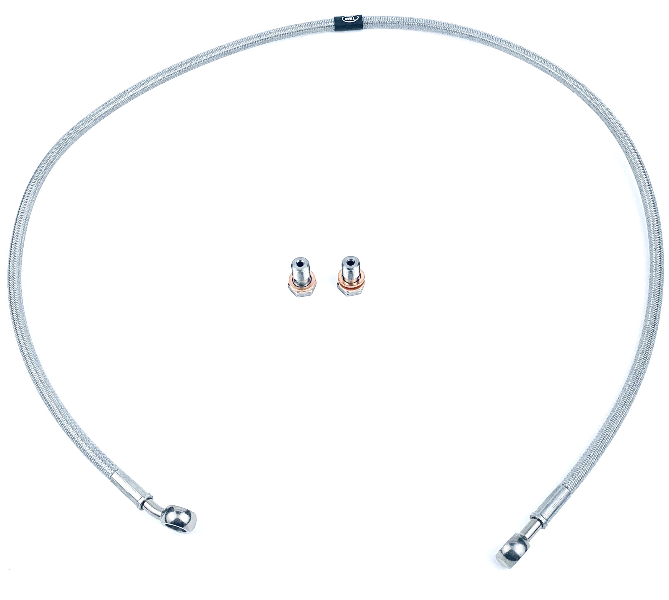 HEL remleiding Suzuki GT250 A 1973-1978 voorzijde