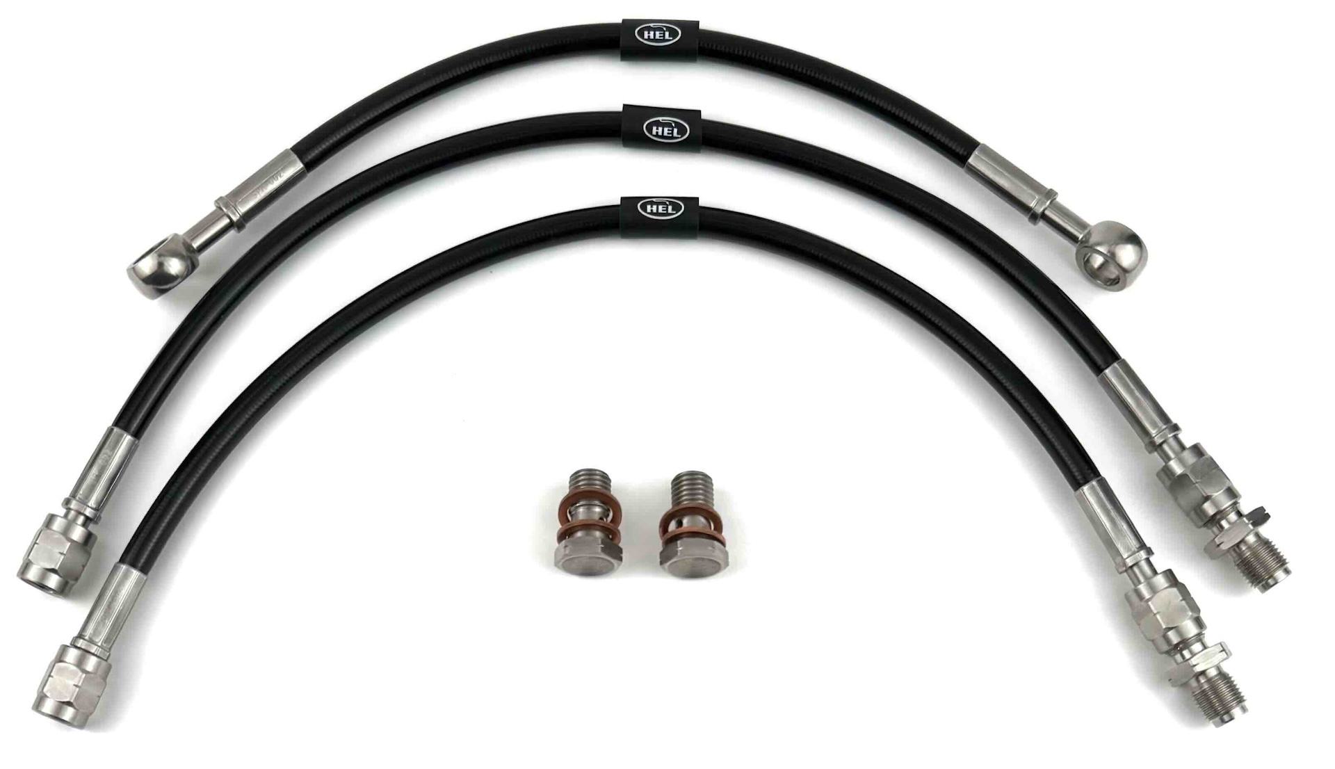 HEL remleidingen Ducati 500 Pantah SL 1980-1984 S voorzijde