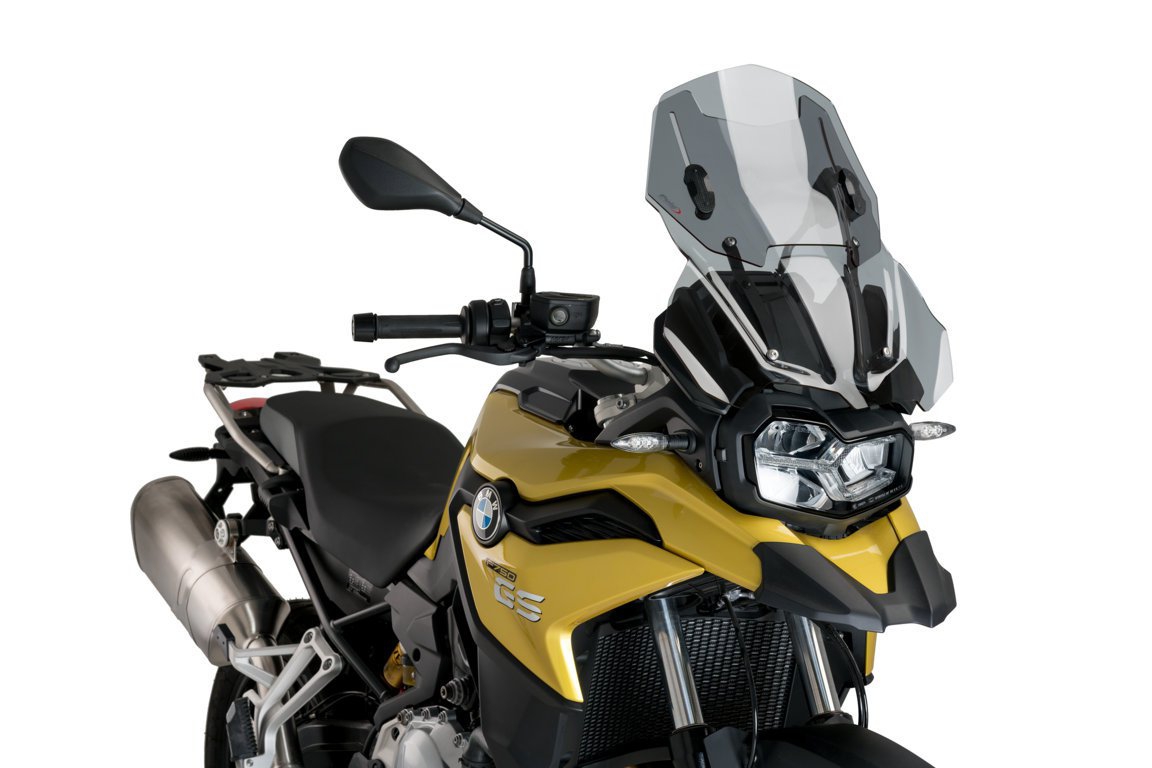 Puig Touring verstelbaar windscherm BMW F750GS / F800GS / F850 GS PU3178F 4