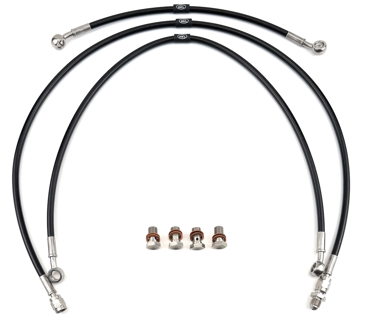 HEL remleidingen Moto Guzzi 850 T5 1983-1989 S voorzijde