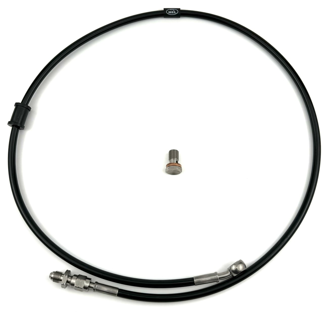 HEL remleiding Suzuki VS 1400 Intruder voorzijde