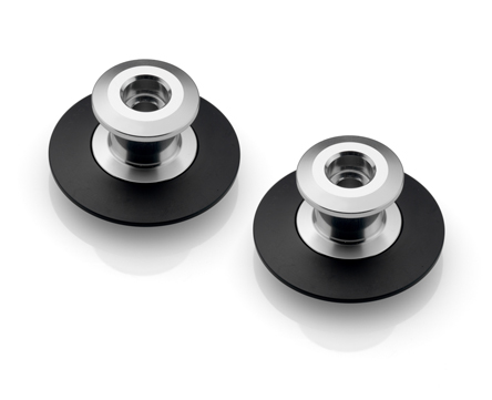 Rizoma Bobbins voor paddockstand M6 zilver