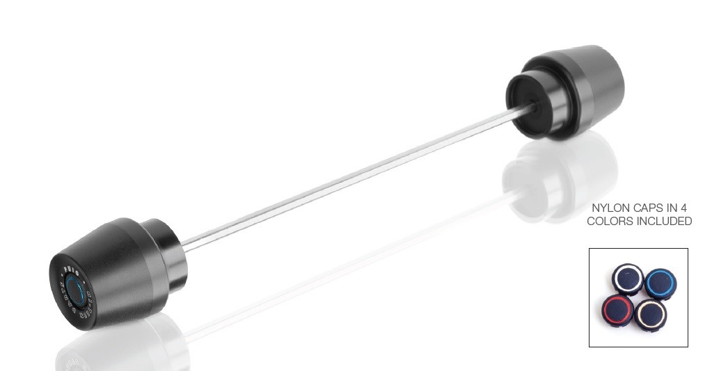 Puig as valdoppen Kawasaki Z750R 2011-2012 voorzijde  PU8653 1