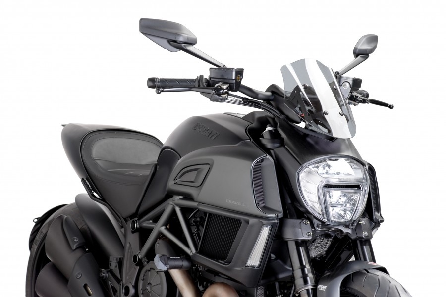 Puig windscherm Ducati Diavel 2014-2018 Sport 