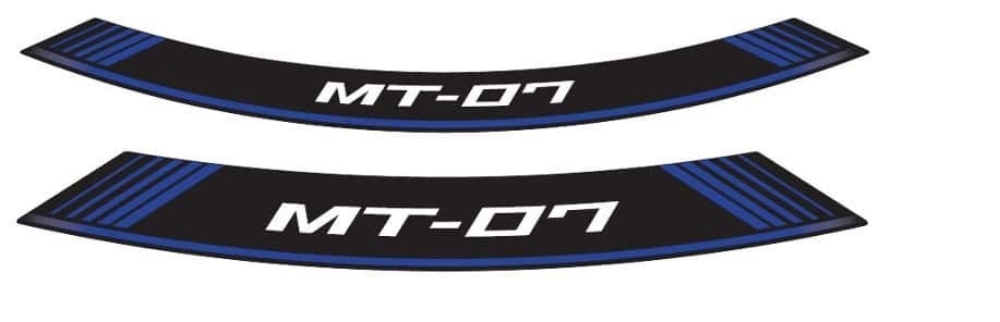 Puig velg stickers Yamaha MT07 / Tracer 700 vanaf 2014 PU9136P 2