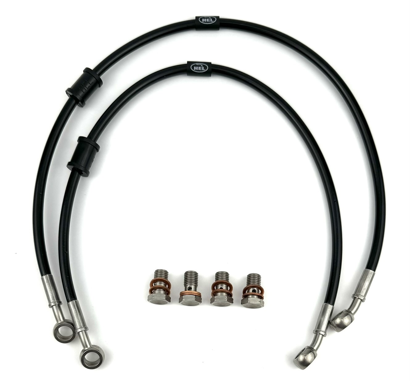 HEL remleidingen Yamaha SR500 1978-1983 S voorzijde